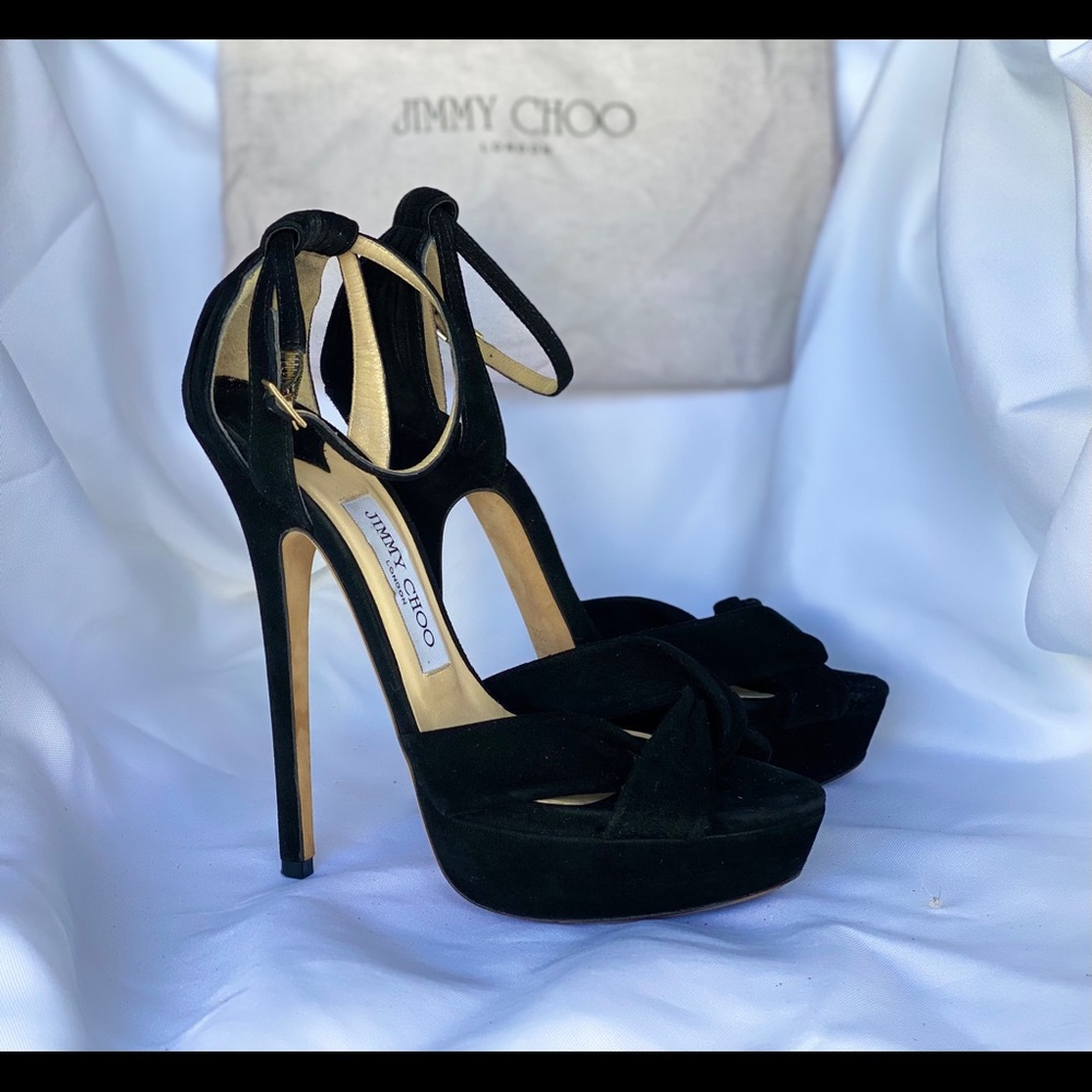 Shoes, platform,ankle strap, open toe. - Picture 2 of 4